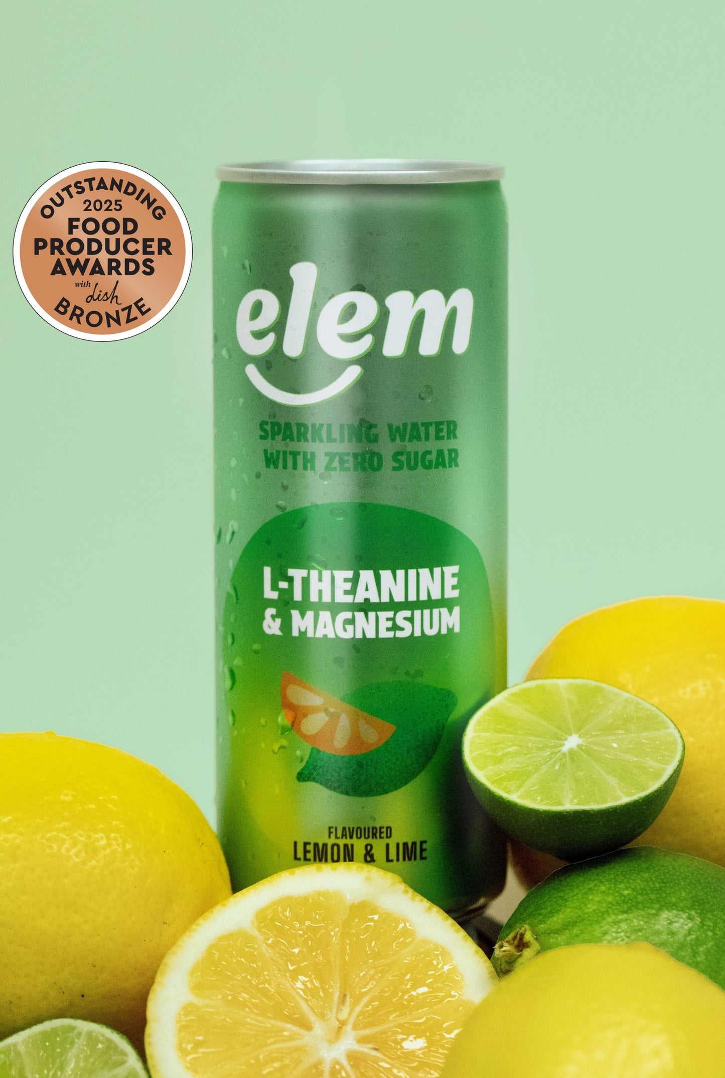 Elem Lemon & Lime Functional Sparkling Water