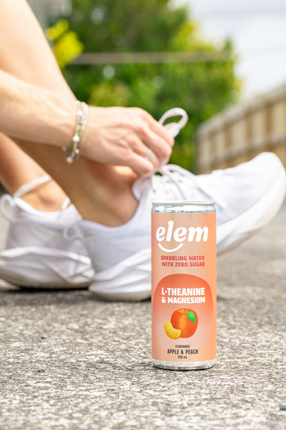 Elem Apple & Peach Functional Sparkling Water