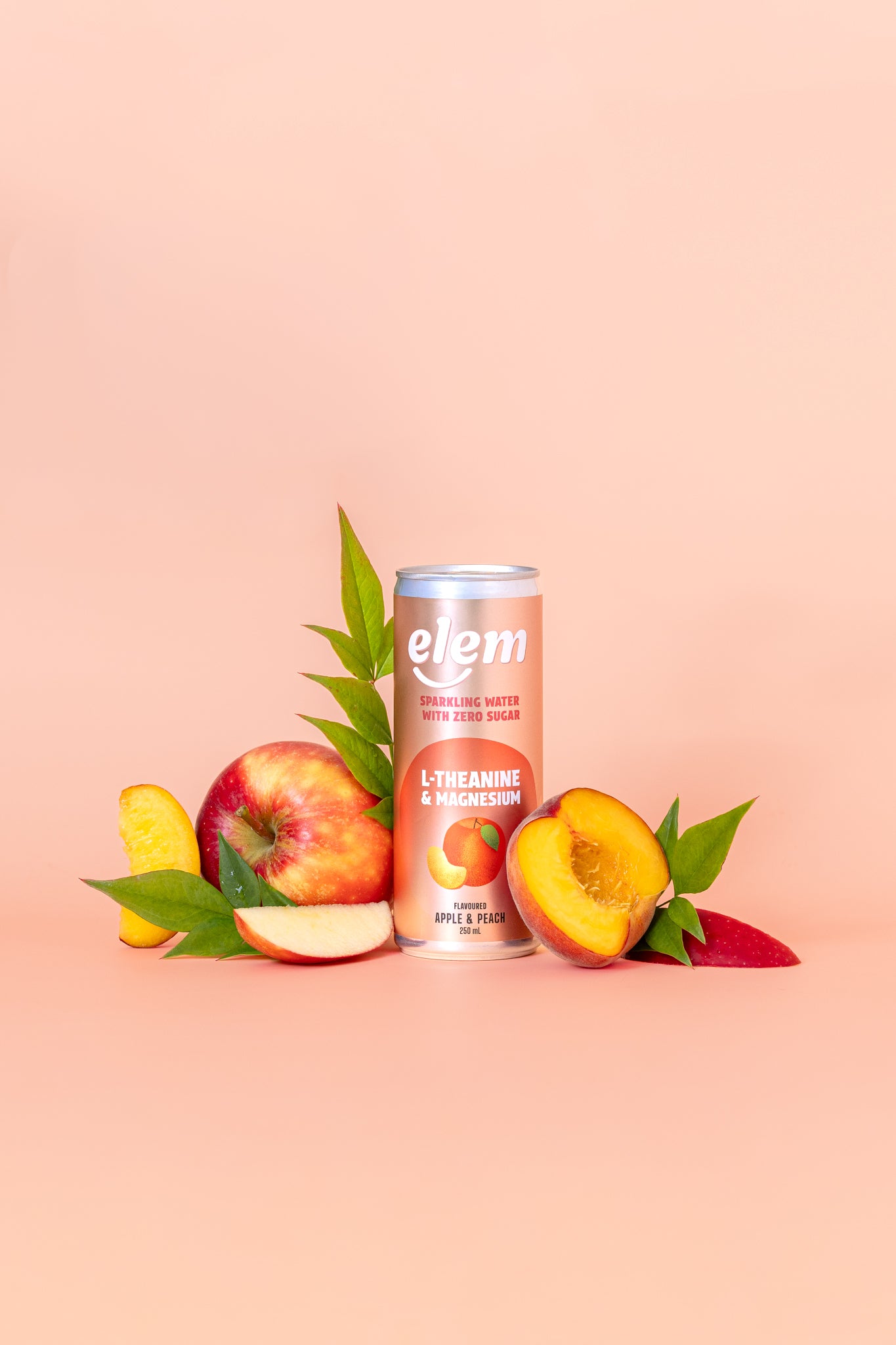 Elem Apple & Peach Functional Sparkling Water