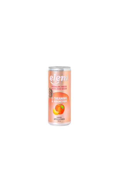 Elem Apple & Peach Functional Sparkling Water